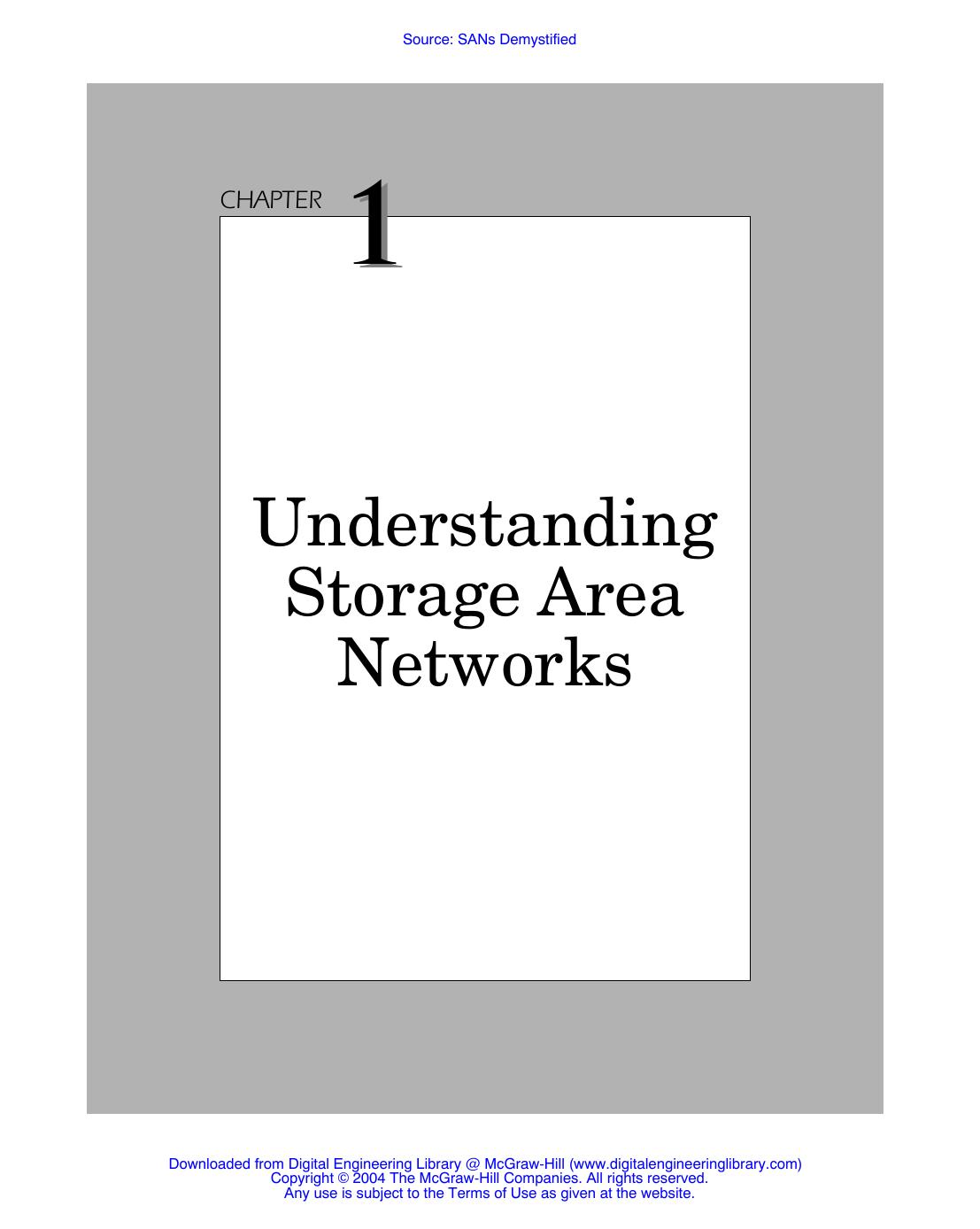SANs Demystified by Denise Colon