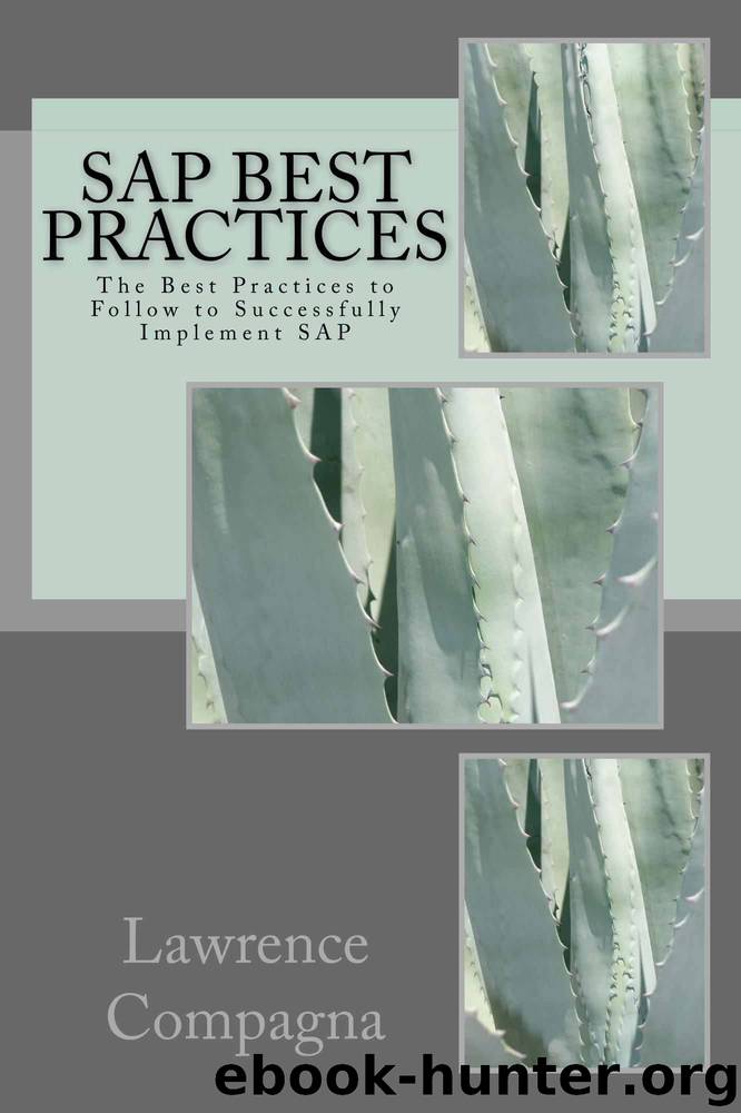 SAP Best Practices: The Best Practices to Follow to Successfully Implement SAP by Lawrence Compagna