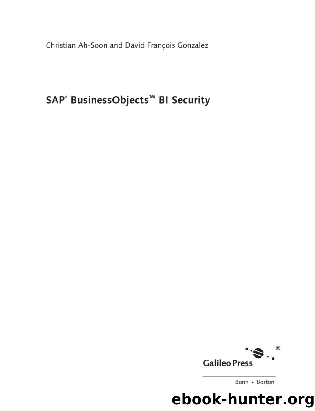 SAP BusinessObjects BI Security by Unknown