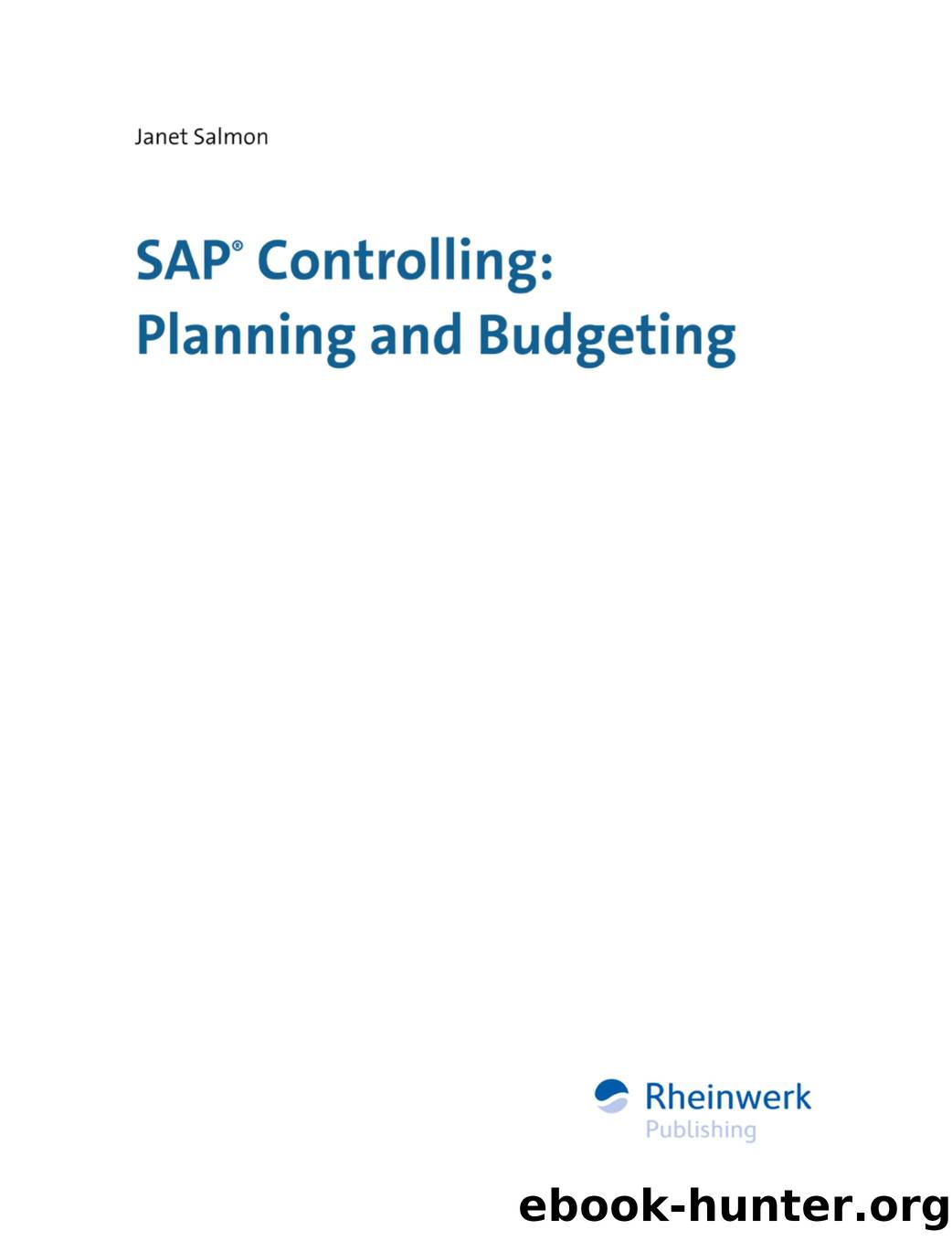 SAP Controlling by Planning & Budgeting
