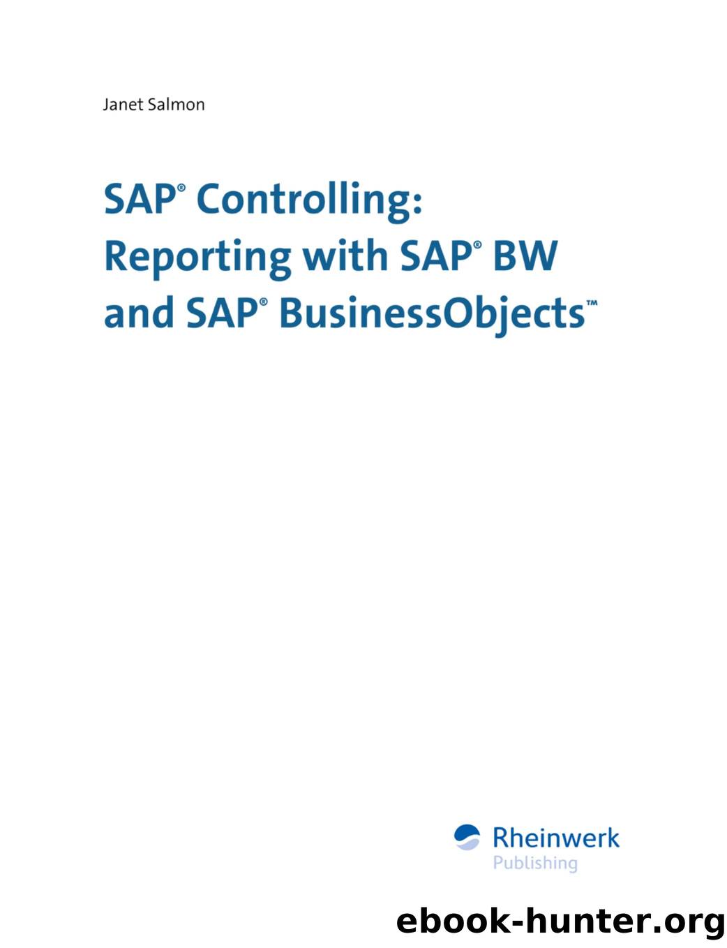 SAP Controlling by Reporting & SAP BW & SAP BusinessObjects