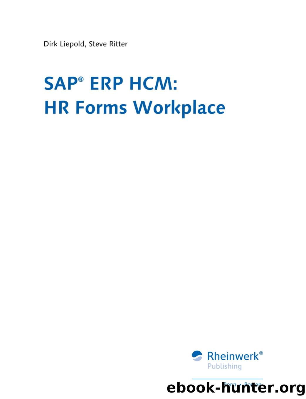 SAP ERP HCM HR Forms Workplace by Unknown