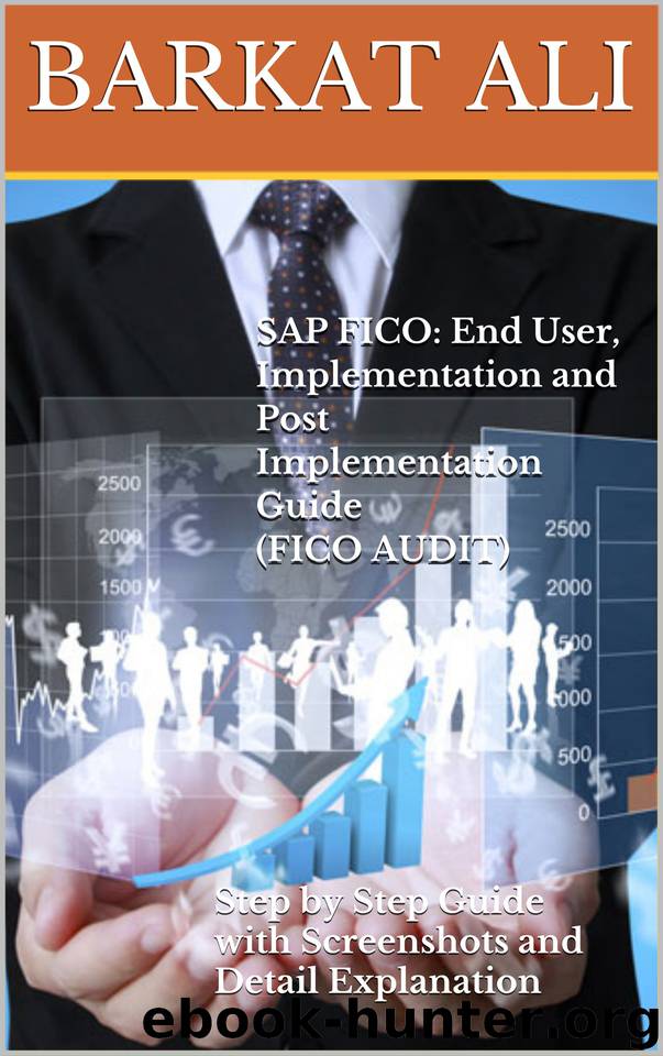 SAP FICO: End User, Implementation and Post Implementation Guide(FICO AUDIT): Step by Step Guide with Screenshots and Detail Explanation by ALI BARKAT