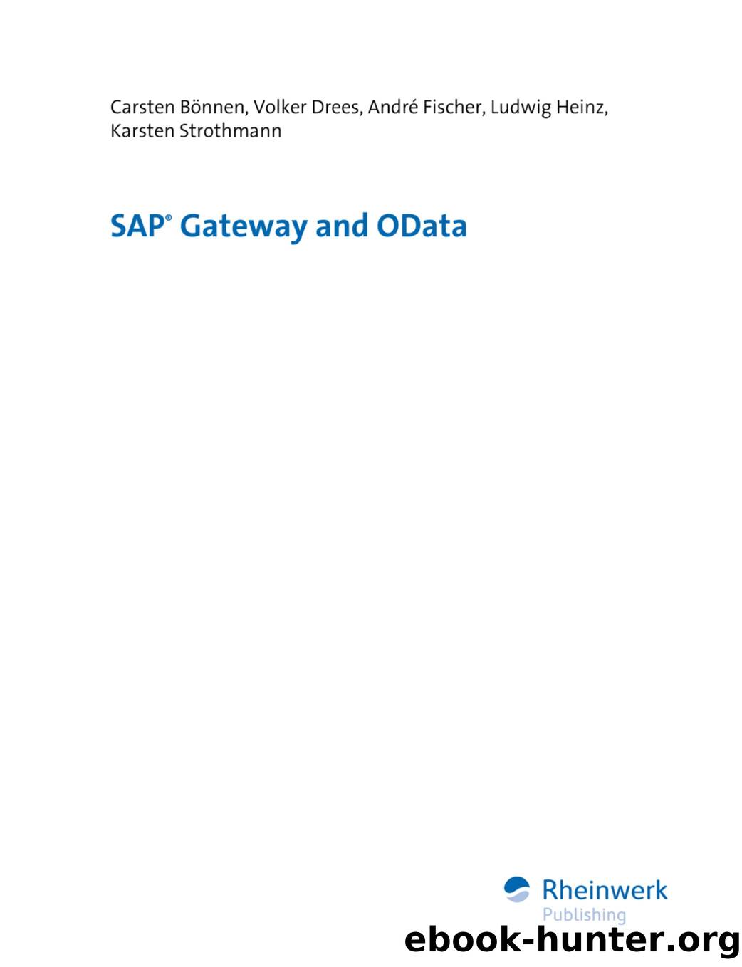 SAP Gateway and OData by Unknown