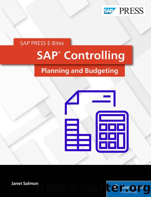 SAP Press - SAP Controlling Planning and Budgeting by Janet Salmon