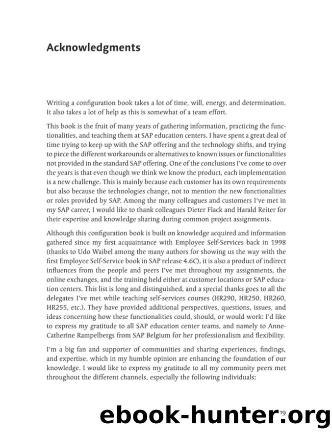 SAP Press by Configuring & Customizing Employee & Manager Self-Services
