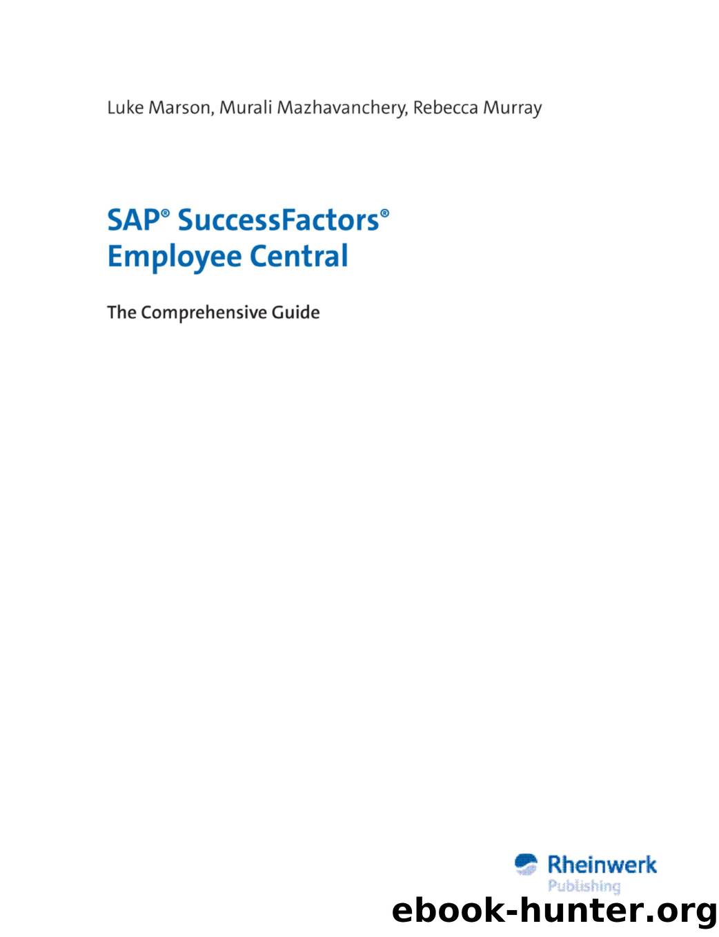 SAP SuccessFactors Employee Central by Unknown