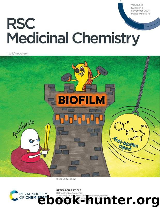 SAR study of 4-arylazo-3,5-diamino-1H-pyrazoles: identification of small molecules that induce dispersal of Pseudomonas aeruginosa biofilms by unknow