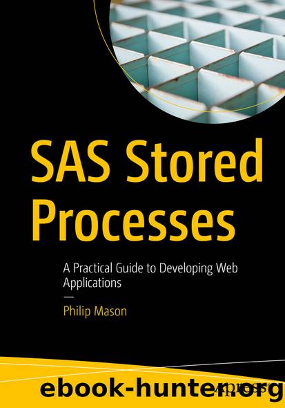 SAS Stored Processes by Philip Mason