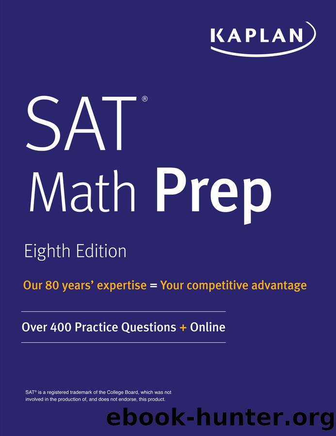 SAT Math Prep by Kaplan Test Prep