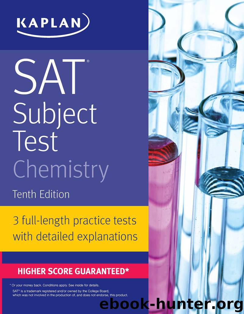 SAT Subject Test Chemistry by Kaplan Test Prep