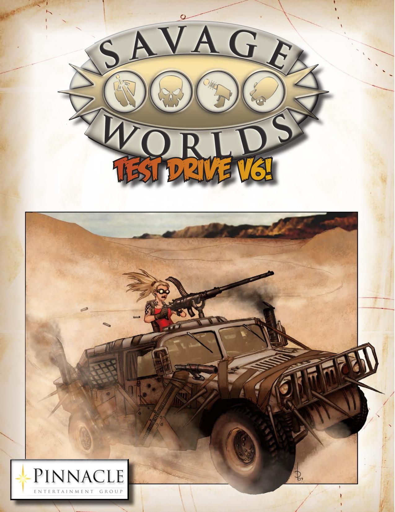 SAVAGE WORLDS [CORE] by Test Drive Rules 06