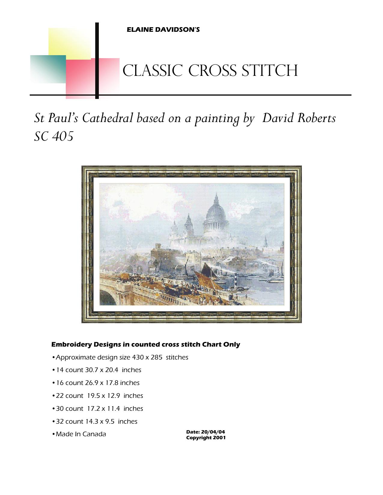 SC 405 St Pauls Cathedral by Elaine Davidson