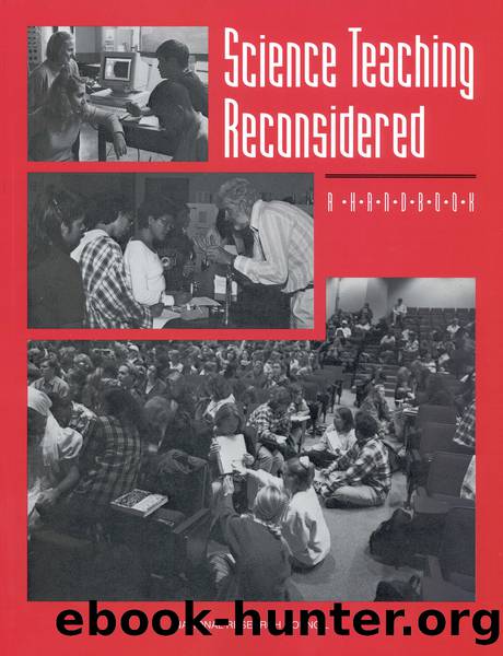 SCIENCE TEACHING RECONSIDERED: A HANDBOOK by Committee on Undergraduate Science Education