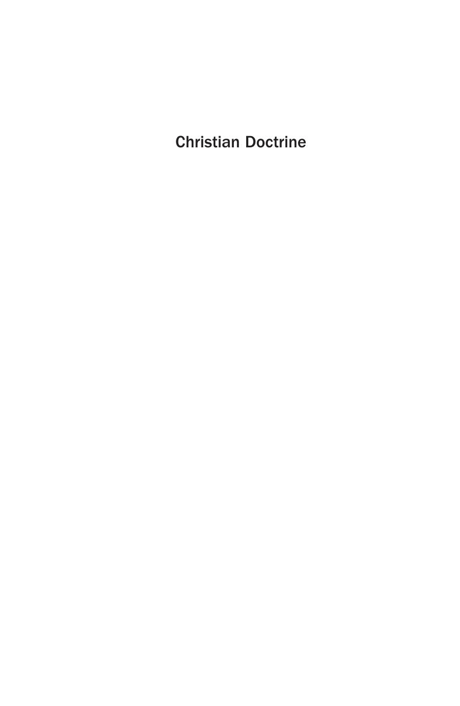 SCM Core Text Christian Doctrine by Mike Higton