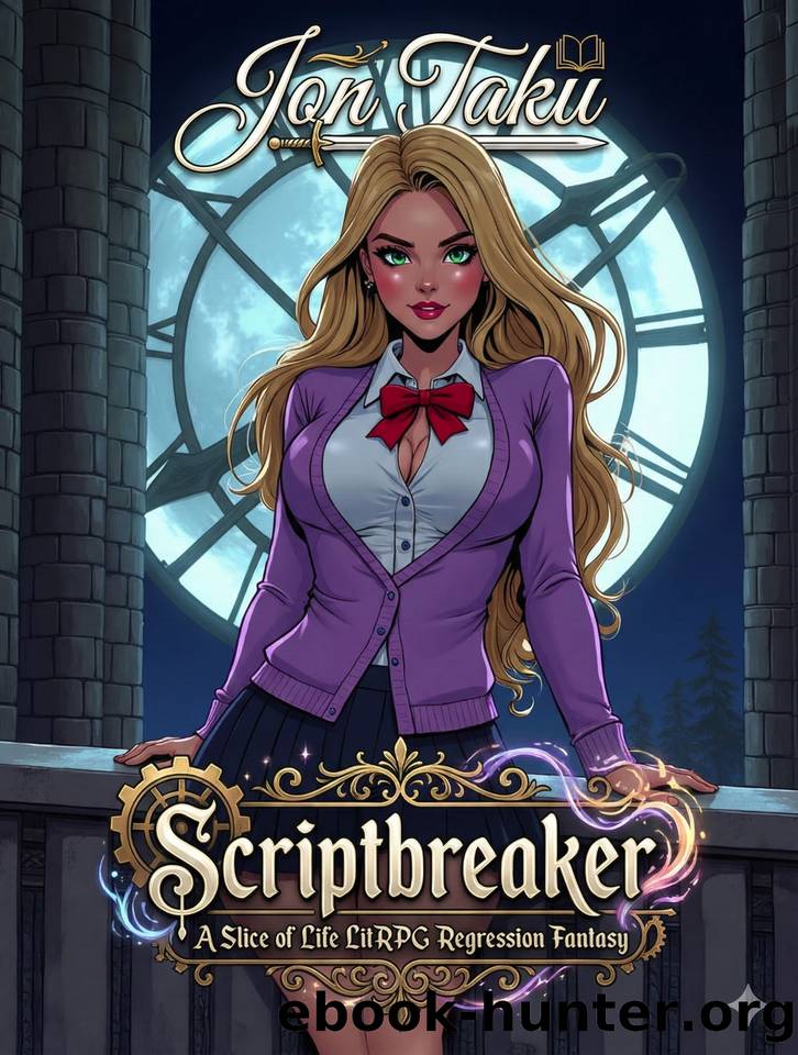 SCRIPTBREAKER: A Slice of Life LitRPG Regression Fantasy (Amesbury Academy Book 1) by Taku Jon