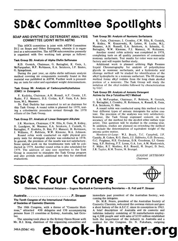 SD&amp;C Committee spotlights by Unknown