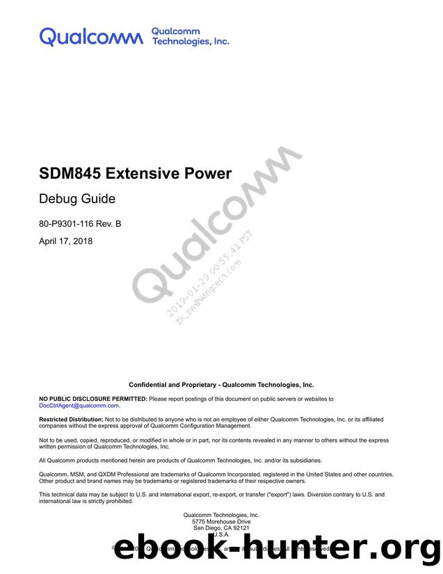SDM845 Extensive Power Debug Guide by Unknown