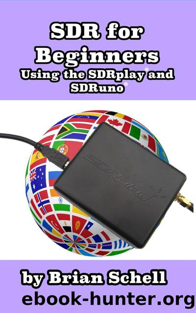 SDR for Beginners Using the SDRplay and SDRuno by Brian Schell