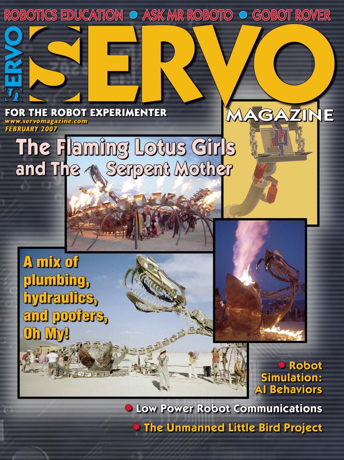 SERVO Magazine - February 2007 by Larry Lemieux