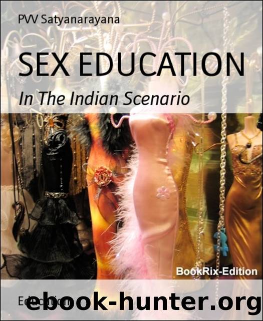 SEX EDUCATION by PVV Satyanarayana