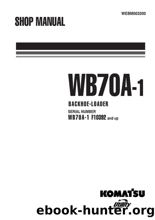 SHOP MANUAL WB70A-1 by TEMAS SRL