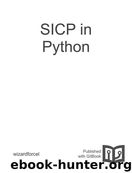SICP in Python by wizardforcel