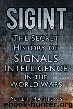 SIGINT by Peter F. Matthews
