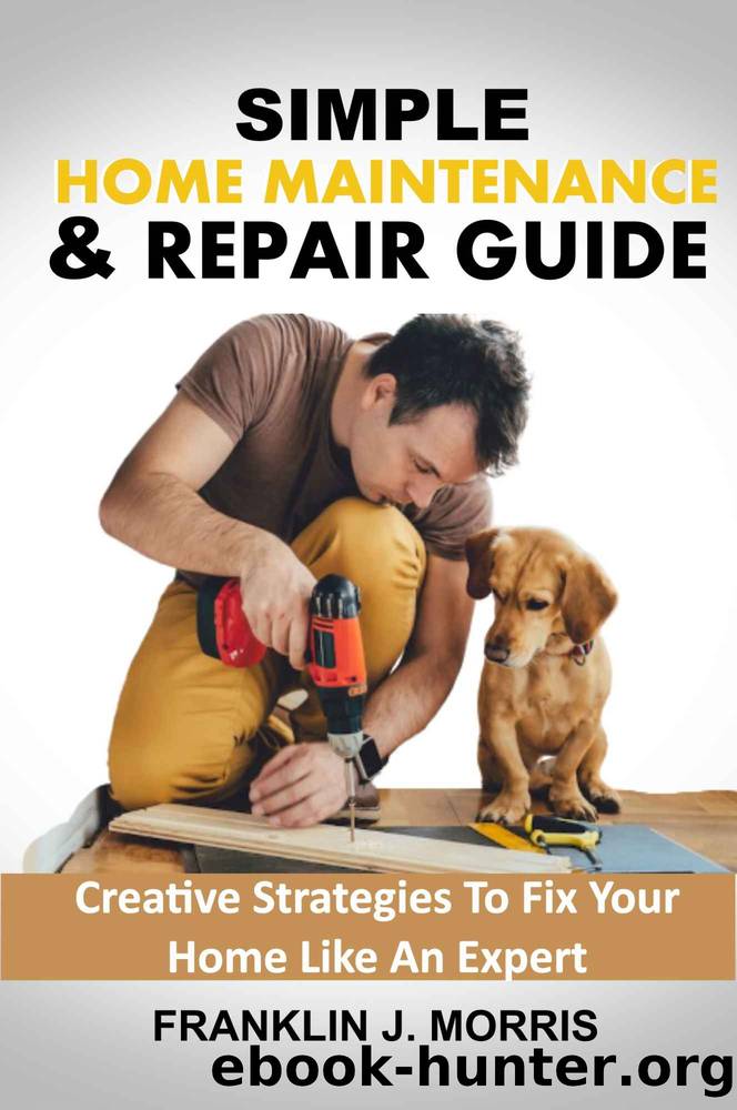 SIMPLE HOME MAINTENANCE & REPAIR GUIDE: Creative Strategies To Fix Your Home Like An Expert by FRANKLIN J. MORRIS