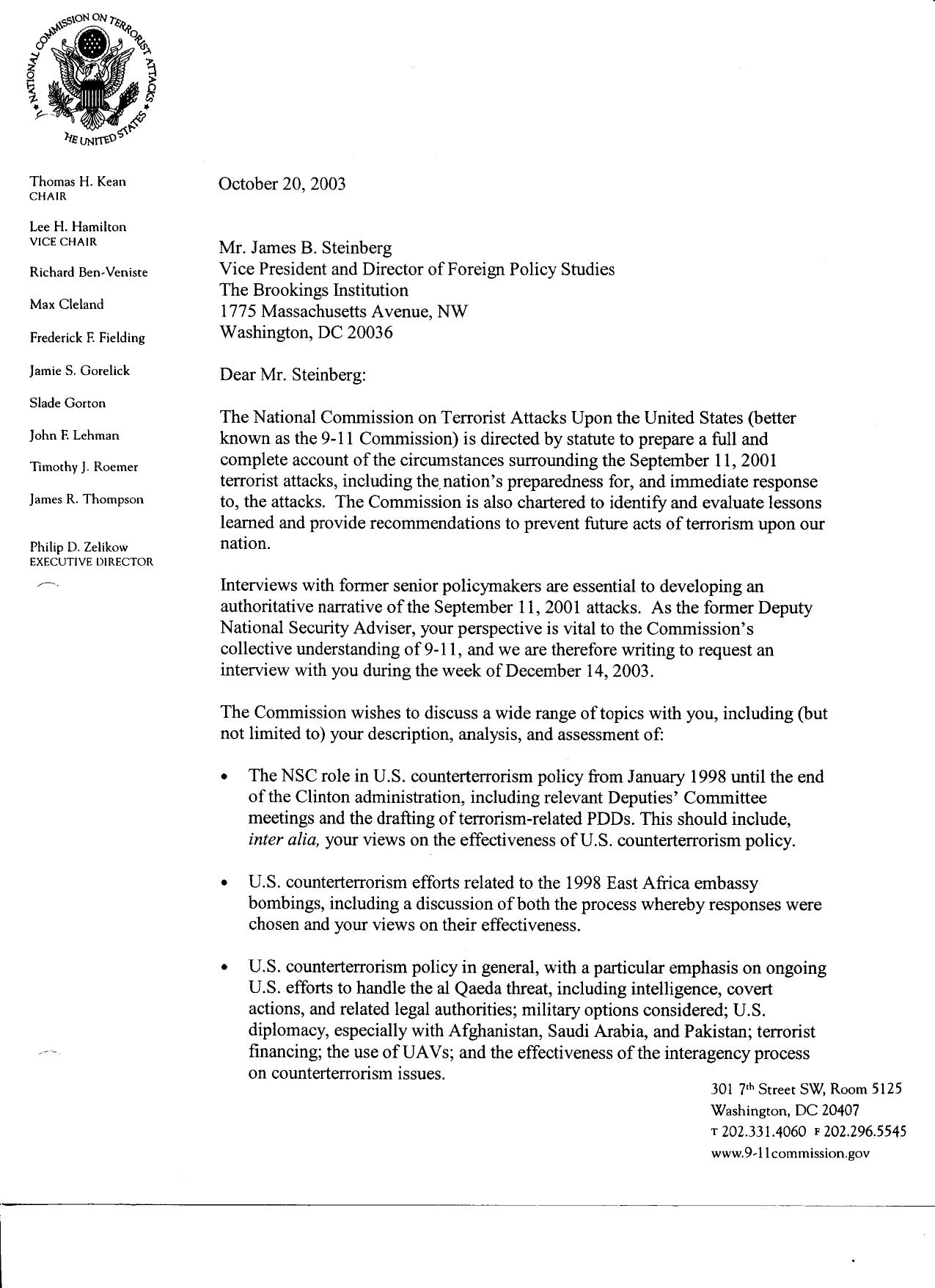 SK B9 Tier A-B Interviews 1 of 2 Fdr- Steinberg Interview Request 204 by Unknown