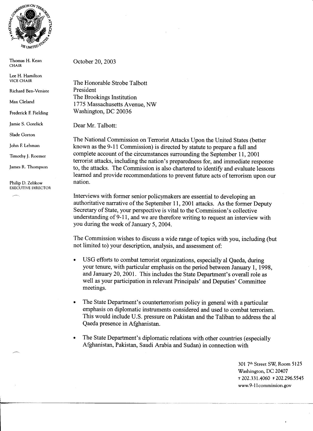 SK B9 Tier A-B Interviews 1 of 2 Fdr- Talbott Interview Request 208 by Unknown