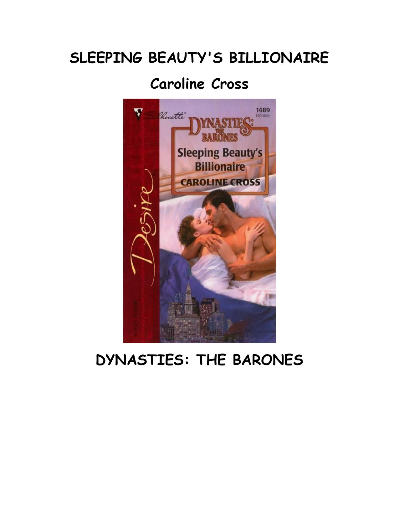 SLEEPING BEAUTY'S BILLIONAIRE by Caroline Cross