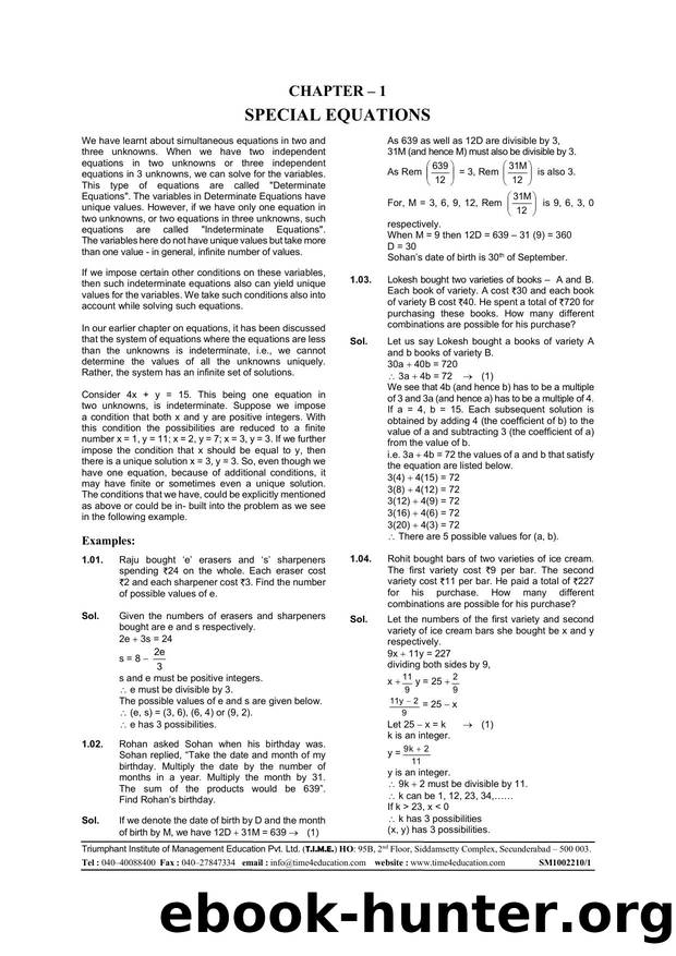 SM1002210 Chapter-1 (Special equations) by Unknown