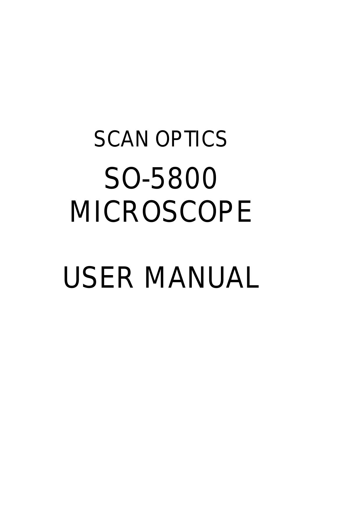 SO-5800 User Manual.PDF by Administrator