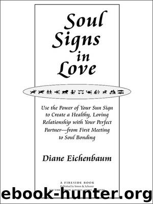 SOUL SIGNS: in Love by Diane Eichenbaum