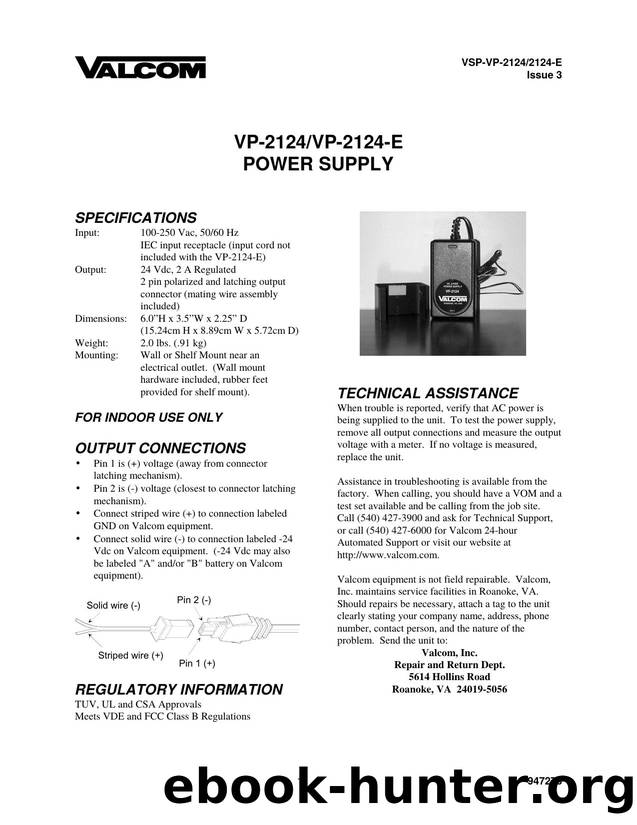 SPECIFICATIONS by Robin Hale