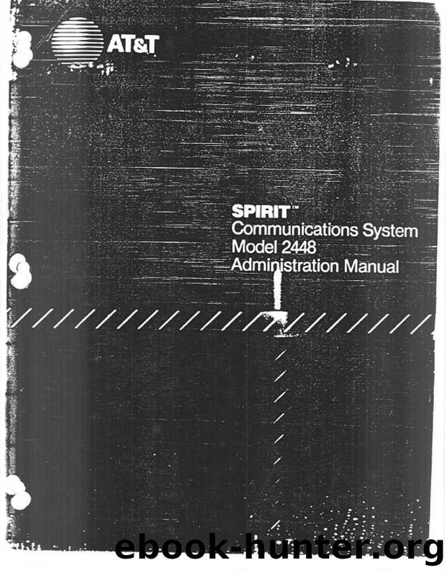 SPIRIT 2448 Administration Manual Issue 4 by Unknown