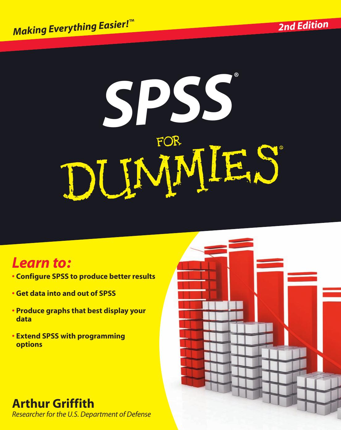 SPSS For Dummies by Arthur Griffith