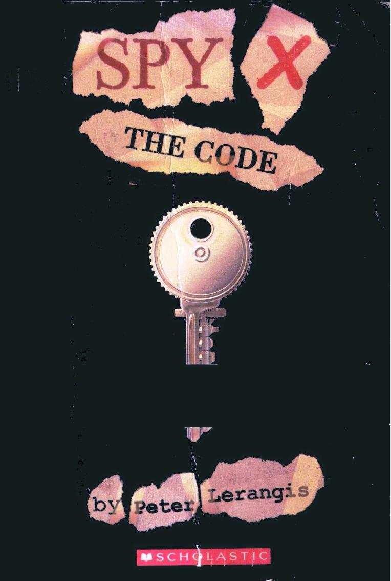SPY X - The Code by Peter Lerangis