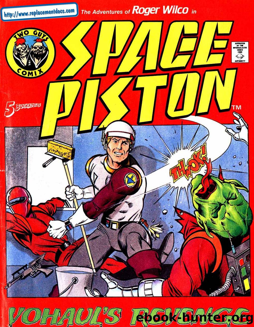 SQ2 Space Piston Comic by Unknown