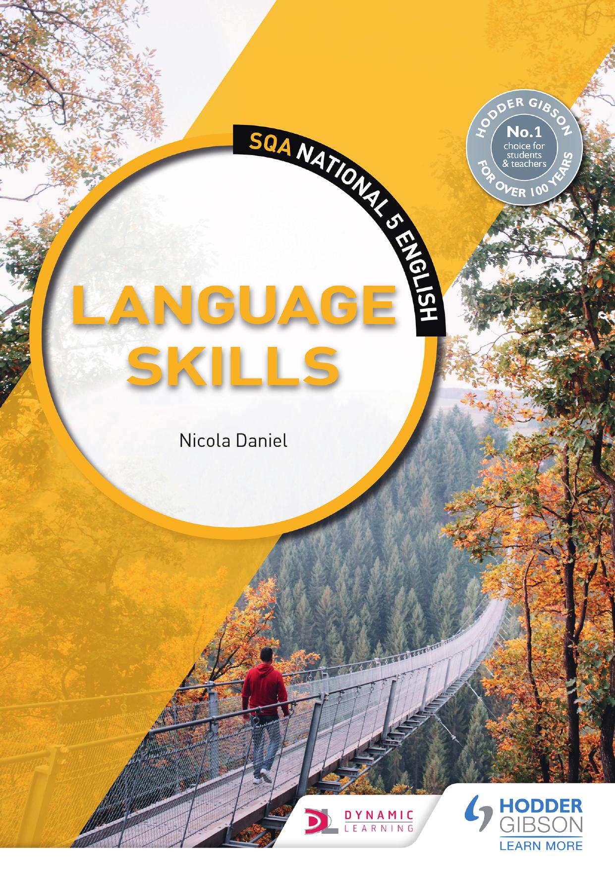 SQA National 5 English: Language Skills by Nicola Daniel