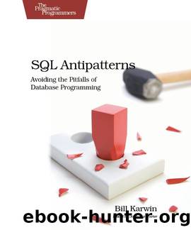 SQL Antipatterns (for Amanda Dunlap) by Bill Karwin