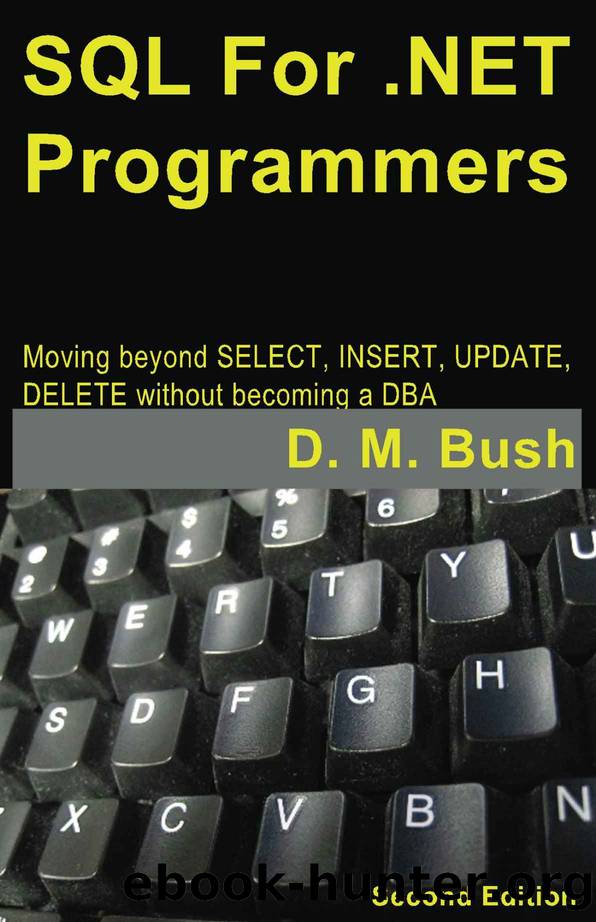 SQL For .NET Programmers by D Bush