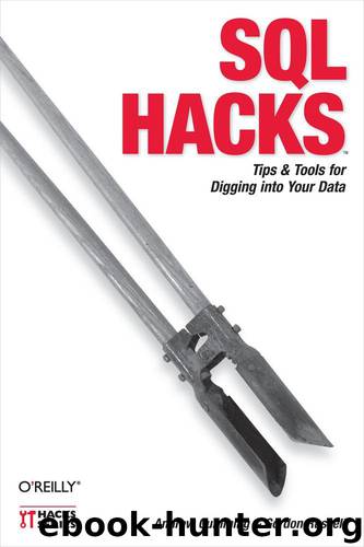 SQL Hacks: Tips & Tools for Digging Into Your Data by Andrew Cumming & Gordon Russell