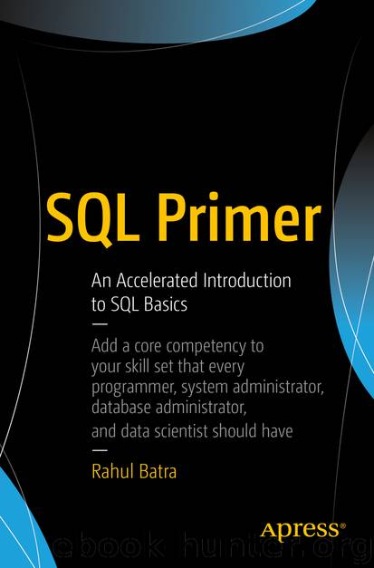 SQL Primer by Rahul Batra