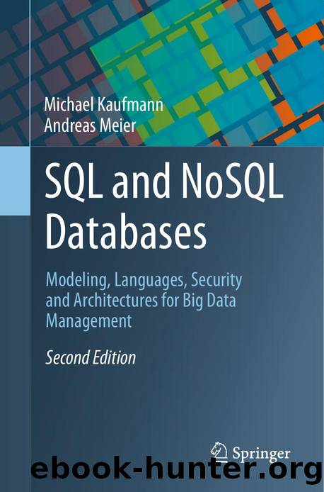 SQL and NoSQL Databases by Michael Kaufmann Andreas Meier