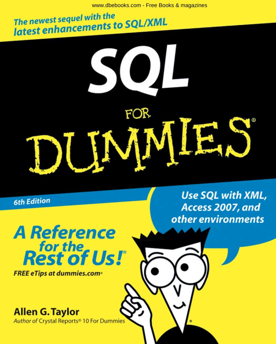 SQL for Dummies by Taylor Allen G