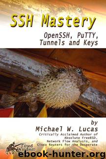 SSH Mastery: OpenSSH, PuTTY, Tunnels and Keys by Michael W Lucas