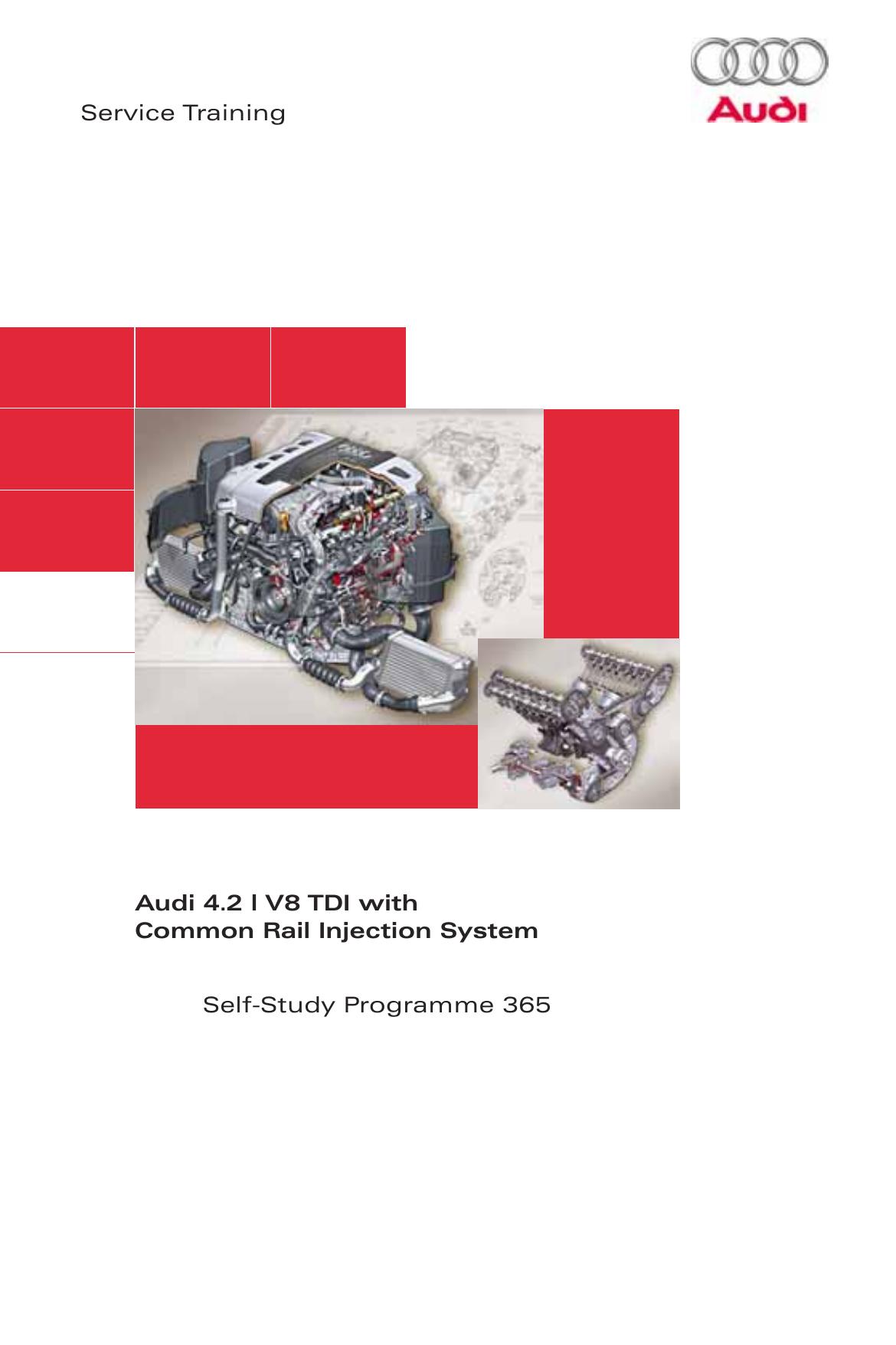 SSP365 Audi 4.2 l V8 TDI with Common Rail Injection System by AUDI