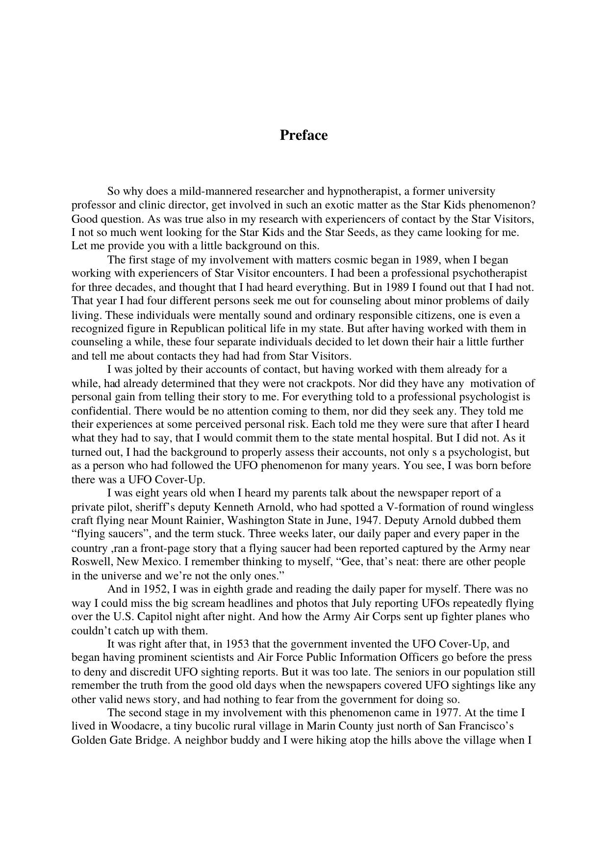 STAR KIDS by Dr. Richard Boylan